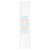 Live Simple 2 Korte Tafelloper (Voorkant)