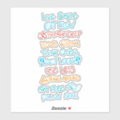 Live Simple 2 Sticker (Vel)