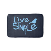 Live Simple Badmat (Voorkant)