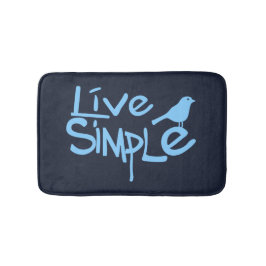 Live Simple Badmat