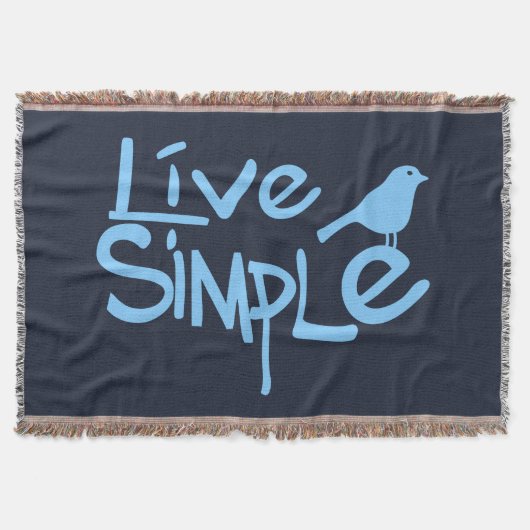 Live Simple Deken (Voorkant)