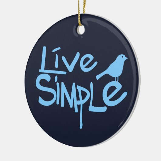 Live Simple Keramisch Ornament (Links)