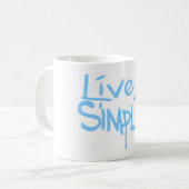 Live Simple Koffiemok (Voorkant links)