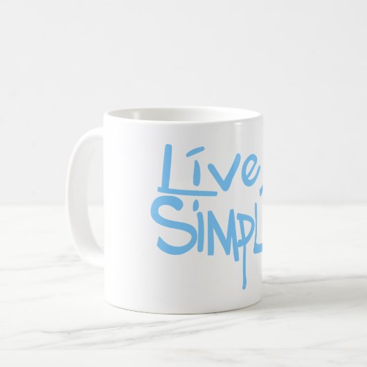 Live Simple Koffiemok (Voorkant links)