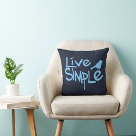Live Simple Kussen