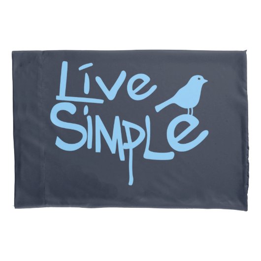 Live Simple Kussensloop (Voorkant)