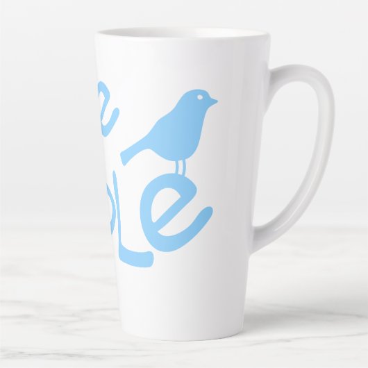 Live Simple Latte Mok (Rechts)