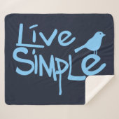 Live Simple Sherpa Deken (Voorkant (horizontaal))