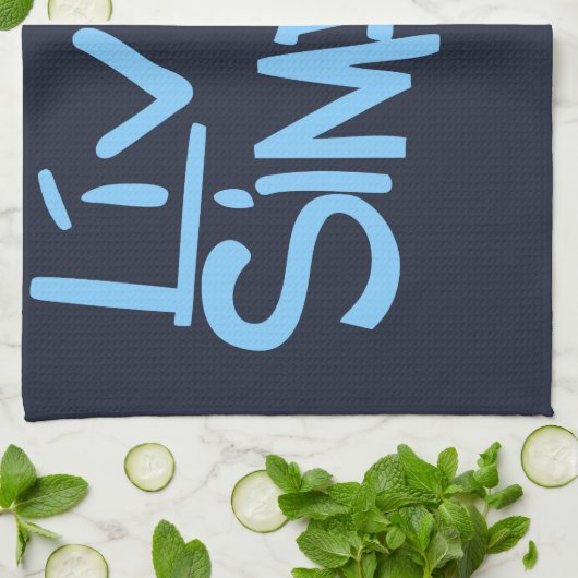 Live Simple Theedoek (Gevouwen)