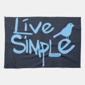 Live Simple Theedoek (Horizontaal)