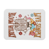 Live Simply, Bloom Wildly – Skeleton & Mushrooms Magneet (Horizontaal)