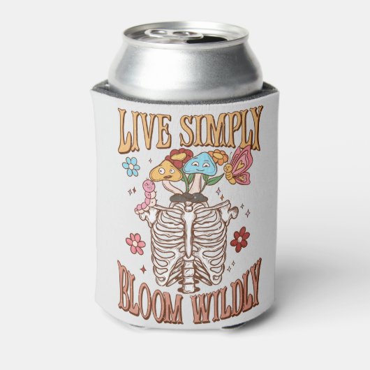 Live Simply, Bloom Willy Blikjeskoeler (Blikje Achterkant)