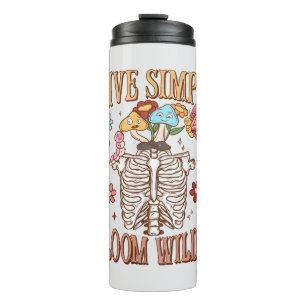 Live Simply, Bloom Willy Thermosbeker