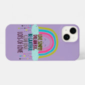 Live Simply Dream Big Wees dankbaar Geef liefde iPhone Hoesje (Achterkant horizontaal)