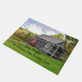 Live Simply Old Mill Deurmat (Schuin)