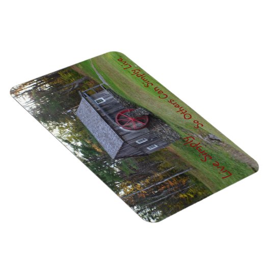 Live Simply Old Mill Magneet (Rechterzijde)