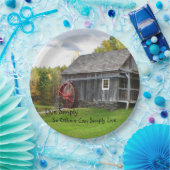 Live Simply Old Mill Papieren Bordje (Feest)