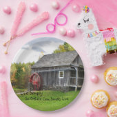 Live Simply Old Mill Papieren Bordje (Feest)