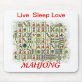 live slaapliefde, Mahjong Muismat (Voorkant)
