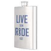 Live Slow Ride Fast Cycling Flacon (Links)