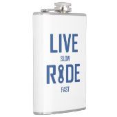 Live Slow Ride Fast Cycling Heupfles (Rechts)