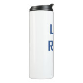 Live Slow Ride Fast Cycling Thermosbeker (Gedraaid links)