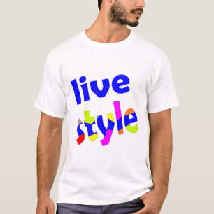 live-stijl t-shirt