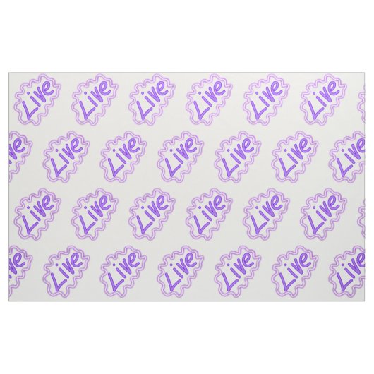 Live Stof (Fat Quarter)