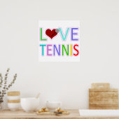 LIVE TENNIS POSTER (Keuken)