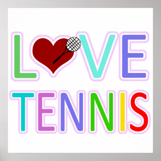 LIVE TENNIS POSTER