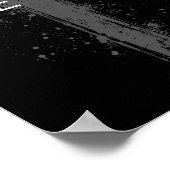 Live Text Christian, Patriotic Cross Flag Faith Do Poster (Hoek)