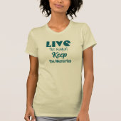 Live the Moment, Keep the Memories T-shirt (Voorkant)