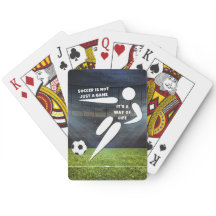 Live the Soccer Life Basic Donker T-shirt