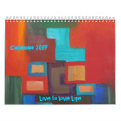 Live to love Life, Agenda 2009 Kalender (Hoes)