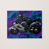 Live to ride motorbiker legpuzzel (Horizontaal)