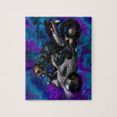 Live to ride motorbiker legpuzzel (Verticaal)