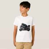 Live to ride motorbiker t-shirt (Voorkant volledig)