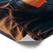 Live Trombone Player Graphic Poster (Hoek)