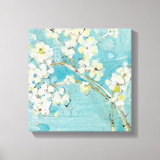 Live Turquoise Canvas Afdruk (Voorkant)