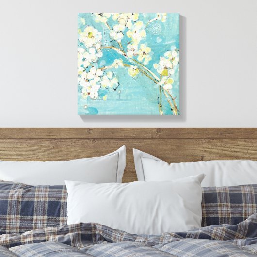 Live Turquoise Canvas Afdruk (Insitu (Slaapkamer))