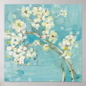 Live Turquoise Poster (Voorkant)