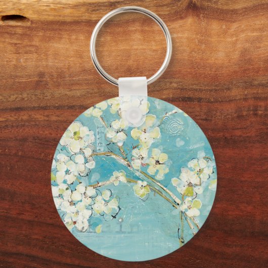 Live Turquoise Sleutelhanger (Voorkant)