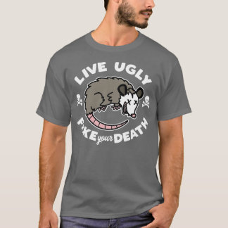 Live Ugly Fake je dood T-shirt