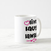 live uitlacht mok koffiezaak (Voorkant rechts)