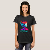 Live Unapologetically Inspirerend Kunst t-shirt (Voorkant volledig)