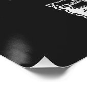 Live Uw aangepaste droomkleuren, poster (Hoek)