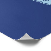 Live Uw aangepaste droomkleuren, poster (Hoek)