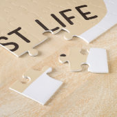 Live uw best Life Beach cabine Surfer Legpuzzel (Zijkant)