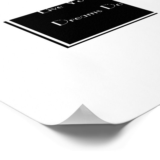 Live Uw droomprogramma's Poster (Hoek)