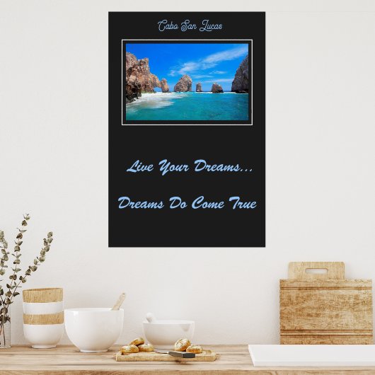 Live Uw droomprogramma's Poster (Keuken)